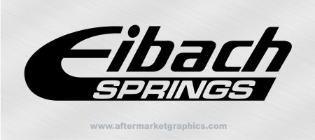 Eibach Springs Decals - Pair (2 pieces)